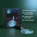 CastBeam fishing car door projector light with gift box